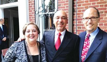 Embajada en Washington festeja a Thomas Pérez