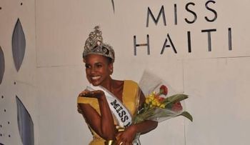 Empresaria es coronada como Miss Haití 2014.