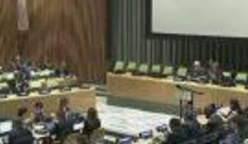 Temas tratados en sesión matutina de primer día de Asamblea General ONU