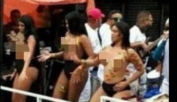 Venezolanas con los senos al descubiertos siguen dando de qué hablar