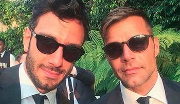 Ricky Martin y su novio de crisis... por culpa de Maluma  (VIDEO)