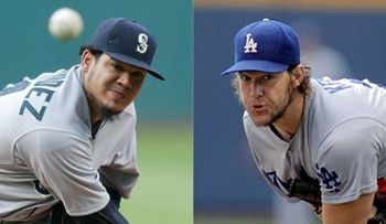 Hernández y Kershaw tras un doblete Cy Young-JMV 