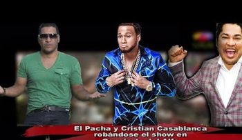 El Pacha y Cristian Casablanca robándose el Show en Concierto del Alfa