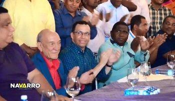 Andrés Navarro concita respaldo en Azua, Peravia, San José de Ocoa y San Cristóbal