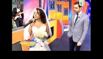 Cheddy llega vestida de novia y dice que Robertico la dejó plantada 