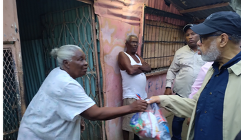 Desarrollo Comunitario lleva ayuda a áreas afectadas por Melissa