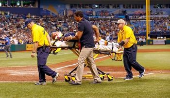 Cobb, de los Rays, sale del hospital