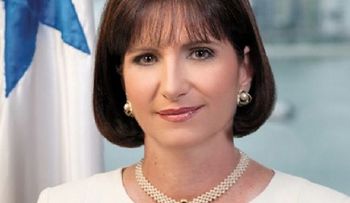 Primera Dama de Panamá, Marta Linares de Martinelli, en visita oficial a RD