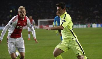 Messi empata récord de goles en la Champions