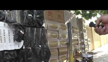 Autoridades decomisan 700 mil unidades de cigarrillos de contrabando