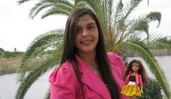 Franchesca lanza al mercado una muñeca  ¡Animo, animo, animo!â?