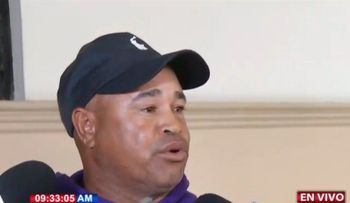Apresan padre de Emely Peguero en Palacio de Justicia SFM