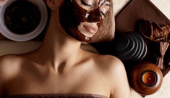 Mascarillas con chocolate