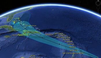 Mantienen alerta verde para todo el país por la tormenta Chantal