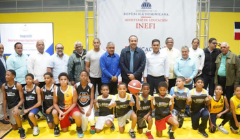 Inefi inaugura centro deportivo escolar comunitario