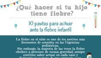 Cómo actuar ante una fiebre infanti
