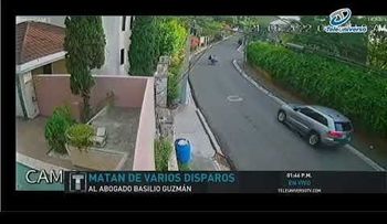 Asesinato de abogado Basilio Guzmán habría sido por encargo; cámara capta momento 