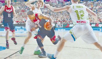 EE.UU. supera a Eslovenia y va con Lituania en las semifinales