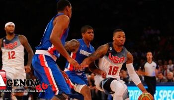 EEEUU aplasta a Dominicana en fogueo de baloncesto