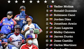 Siete del equipo de RD incluidos en Equipo Todos Estrellas de la Serie del Caribe