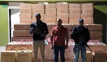 Autoridades incautan contrabando de cigarrillos por un valor de RD$ 7 millones en Moca