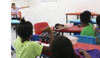 Estancia infantil da refugio a menores migrantes en México