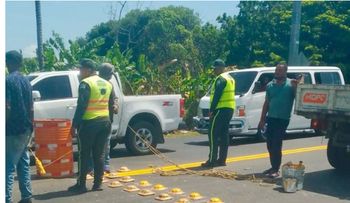 Digesett refuerza la seguridad vial en Sabana Yegua