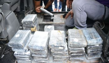 Ocupan 91 kilos de cocaína durante operativo en la provincia Duarte 