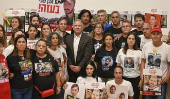 Enviado de EE.UU. a familias de rehenes en Gaza: "Tenemos un plan para acabar la guerra"