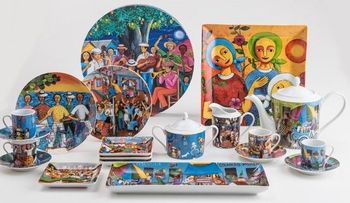 Casa Cuesta presenta la colección  â??Arte de Caféâ?