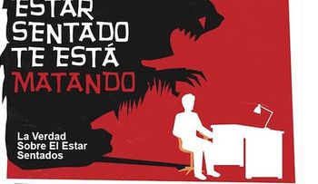 Estar sentado por mucho tiempo te mata