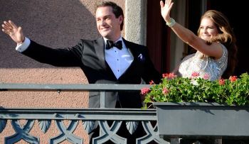 Princesa de Suecia se casa con banquero de NY