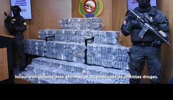 Resumen del día: DNCD incauta más de 25 toneladas de drogas durante 2021