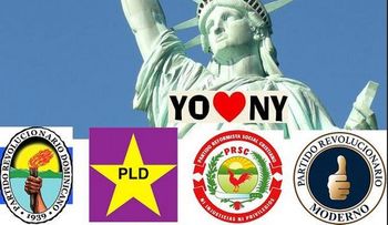 Aseguran NYC lugar de ultramar preferido para partidos políticos RD