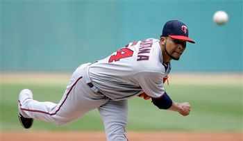 Ervin Santana guía a Mellizos a barrida sobre Indios 