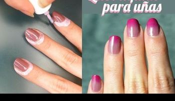 Látex líquido para uñas: Cómo hacer un degradado sin manchar (VIDEO)