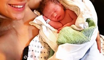 Luisana Lopilato presentó a su segundo hijo