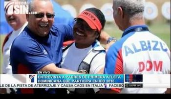 Padres de Jessica Camilo orgullosos del logro de su hija de llegar a Río 2016