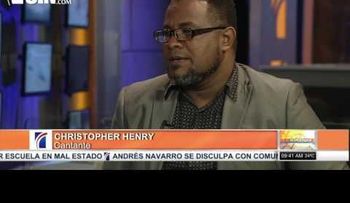 Entrevista al cantante Christopher Henry en El Despertador