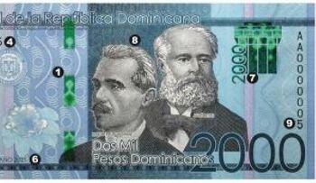 BCRD emite billete de RD$2,000.00 serie 2021; mantienen su fuerza para pago de obligaciones públicas y privadas