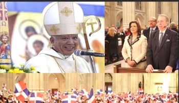 Obispo truena en presencia de Margarita Cedeño, por males afectan a la RD