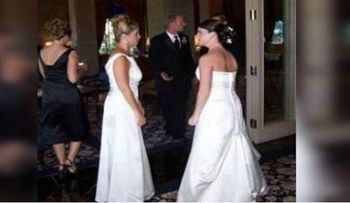 Una mujer recibe una tremenda sorpresa al ver llegar suegra vestida de novia el día de su boda