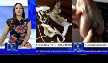Encuentran pollo inyectado con silicón, poniendo en peligro la salud de los consumidores 