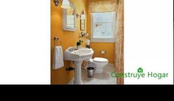 Diseño de cuarto de baño pequeños y medianos (VIDEO)