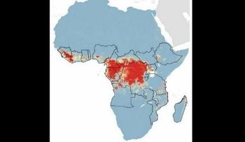 Ebola y Continente Africano