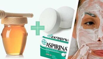 Peeling con aspirina para una piel sin cicatrices, arrugas, manchas y acné