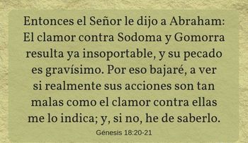 DIOS destruyó a Sodoma y Gomorra por practicar la inmoralidad sexual y vicios contra la naturaleza