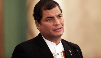 Rafael Correa asegura que Assange no le causa "ningún problema" a Ecuador