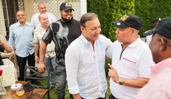 Abel se reúne con líderes dominicanos en NY