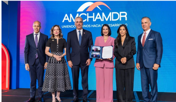Raquel Arbaje destaca alianzas para el desarrollo en AMCHAMDR